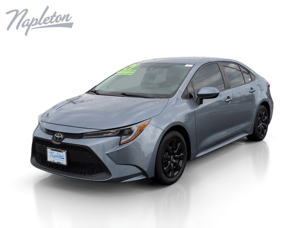 Celestite 2021 Toyota Corolla Sedan Front-Wheel Drive Continuously Variable Transmission