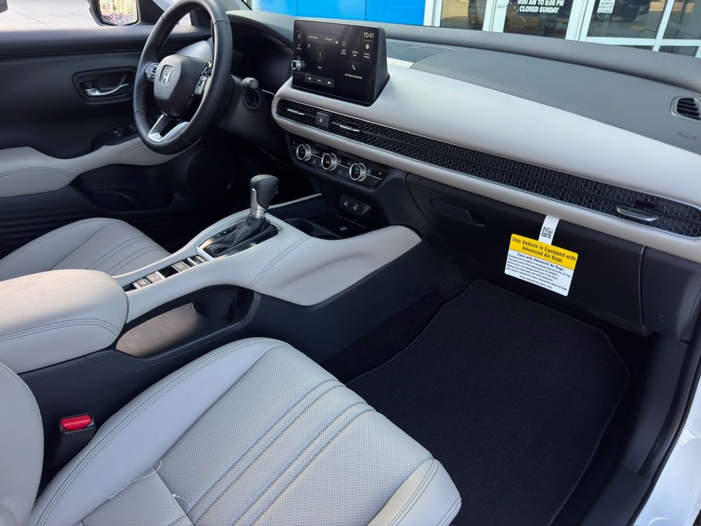 2026 Honda HR-V EX-L White at Classic Honda Galveston