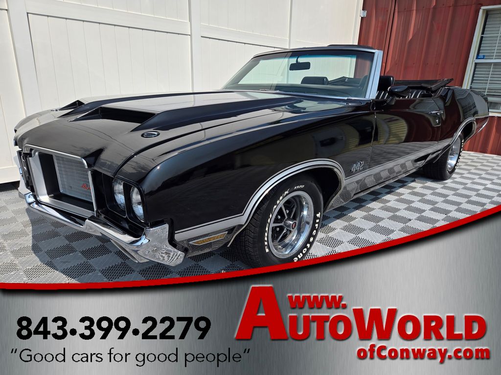 Black 1972 Oldsmobile Cutlass Coupe  Automatic