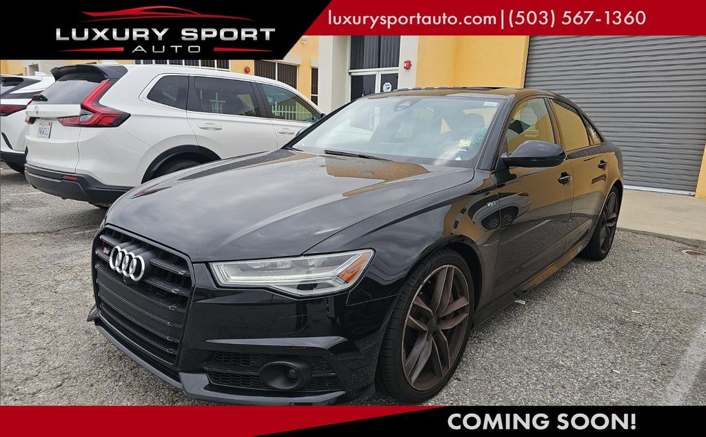 Black 2018 Audi S6 4.0T quattro Prestige Sedan AWD Sedan All-Wheel Drive 7-Speed Automatic