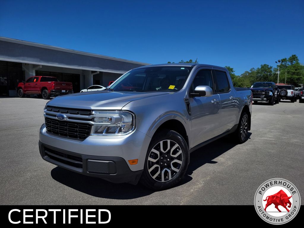 Iconic Silver Metallic 2023 Ford Maverick Pickup Truck All-Wheel Drive 8-Speed Automatic
