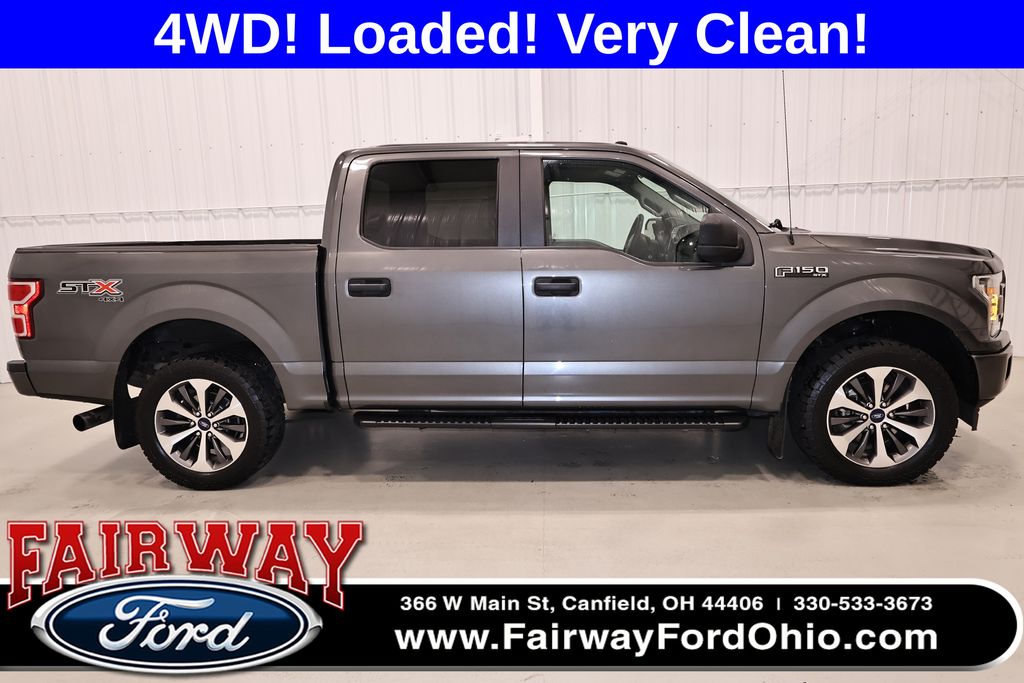 Gray (Magnetic Metallic) 2019 Ford F-150 Pickup Truck Four-Wheel Drive Automatic