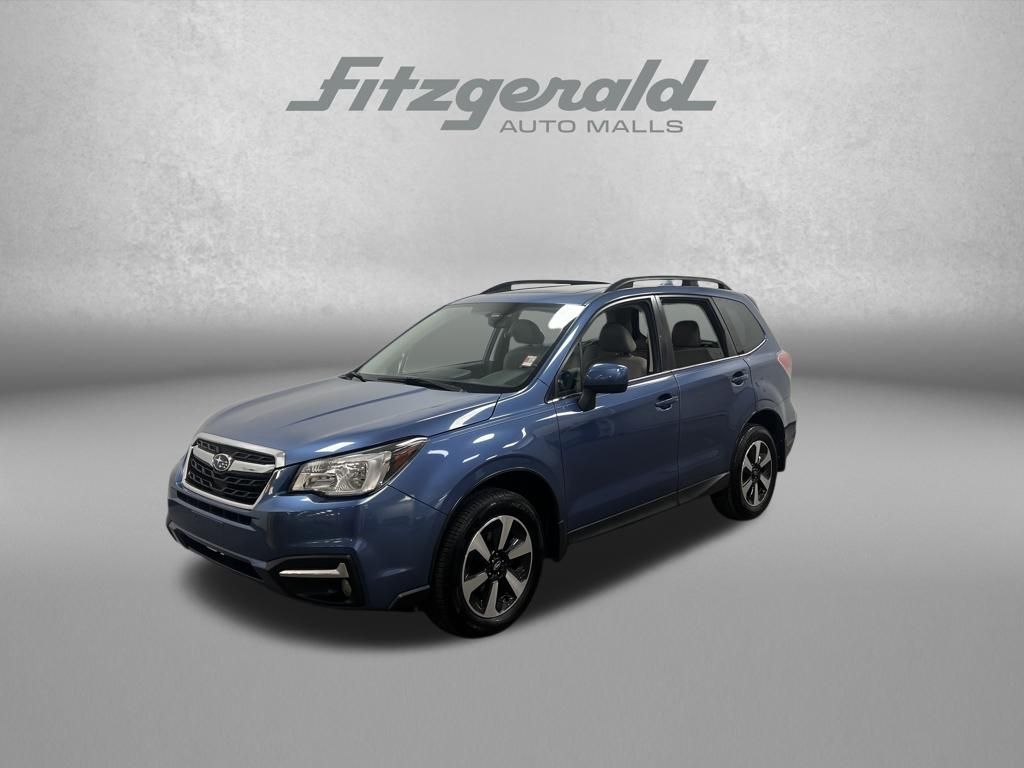 Quartz Blue Pearl 2017 Subaru Forester 2.5i Limited SUV / Crossover All-Wheel Drive Continuously Variable Transmission