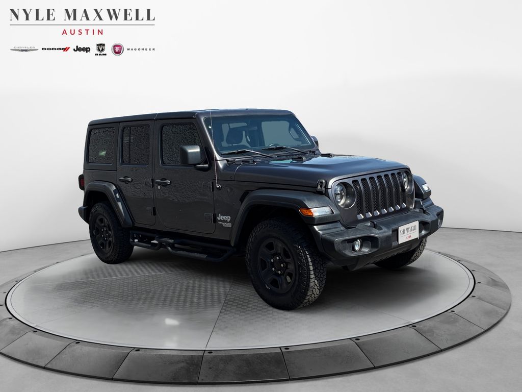 Used Car 2018 Jeep Wrangler  Unlimited Sport For Sale Under $25,000 In Austin, Texas
