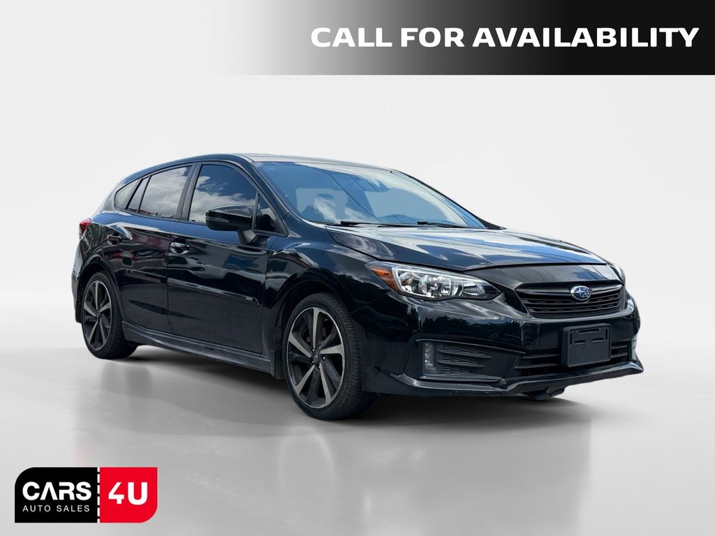 Crystal Black Silica 2022 Subaru Impreza Wagon All-Wheel Drive 5-Speed Manual