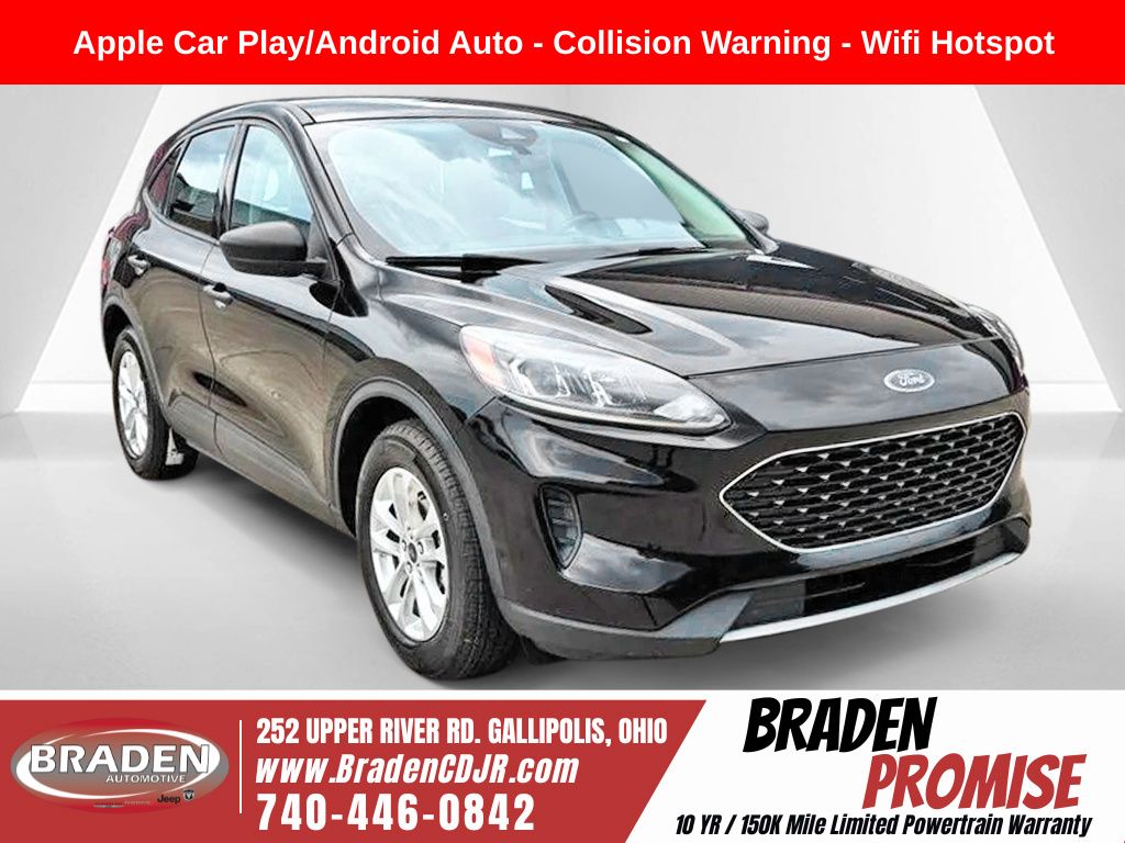 Black Metallic 2022 Ford Escape SUV / Crossover Front-Wheel Drive 8-Speed Automatic