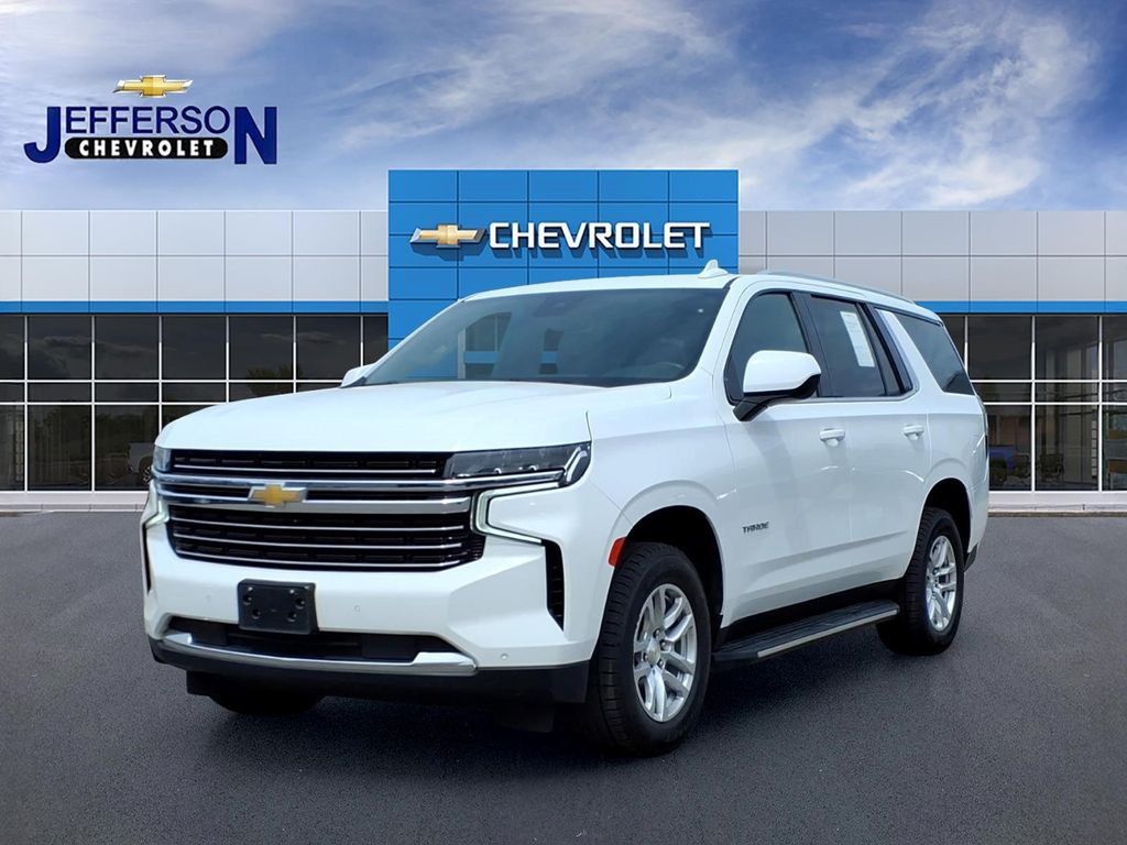 Summit White 2023 Chevrolet Tahoe LT RWD SUV / Crossover 4X2 Automatic