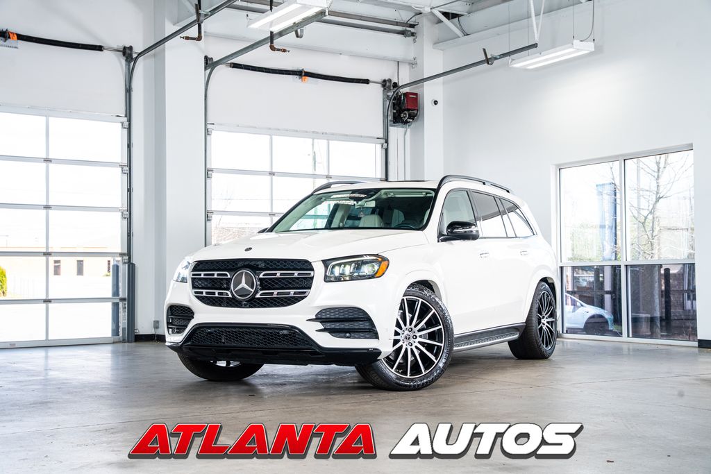 Polar White 2020 Mercedes-Benz GLS 580 4MATIC SUV / Crossover All-Wheel Drive 9-Speed Automatic
