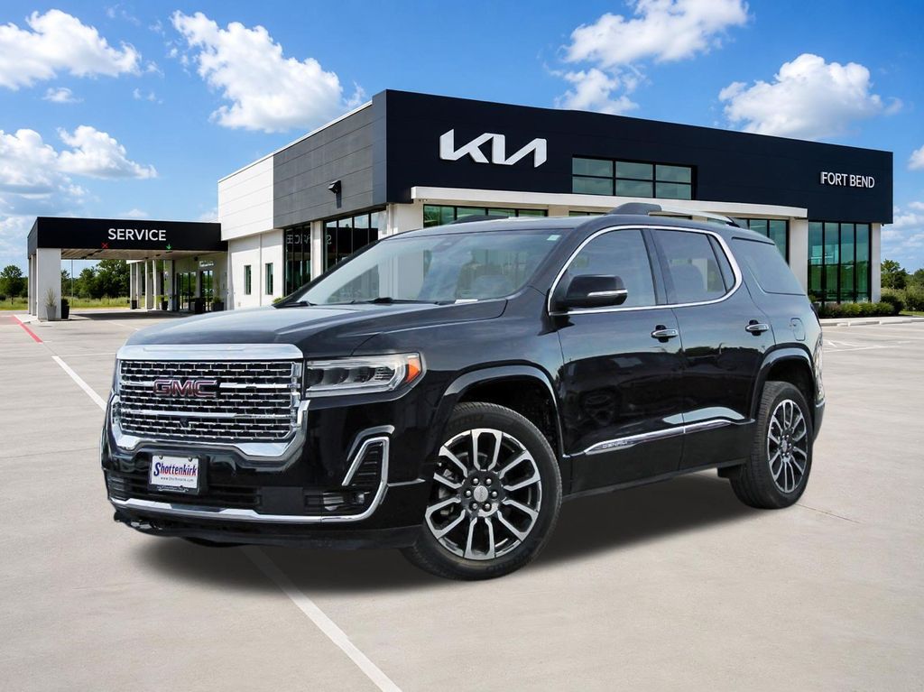 Black (Ebony Twilight Metallic) 2020 GMC Acadia SUV / Crossover Front-Wheel Drive 9-Speed Automatic