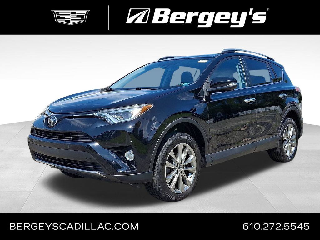 Black 2017 Toyota RAV4 SUV / Crossover All-Wheel Drive 6-Speed Automatic