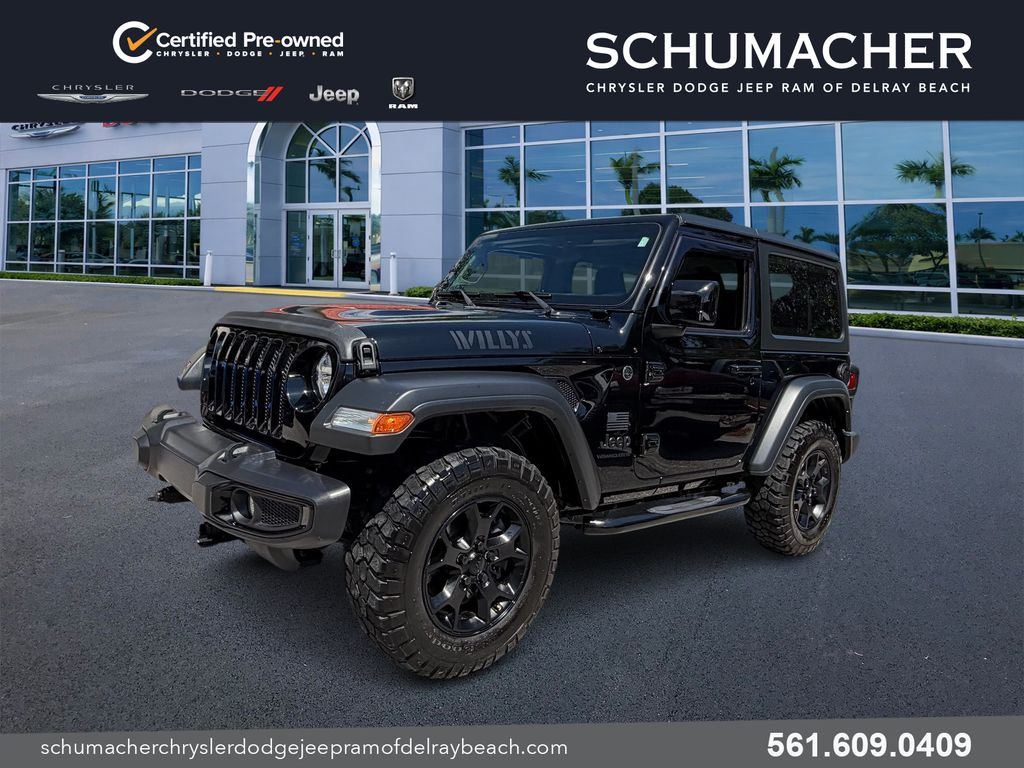 used 2023 Jeep Wrangler car, priced at $26,888