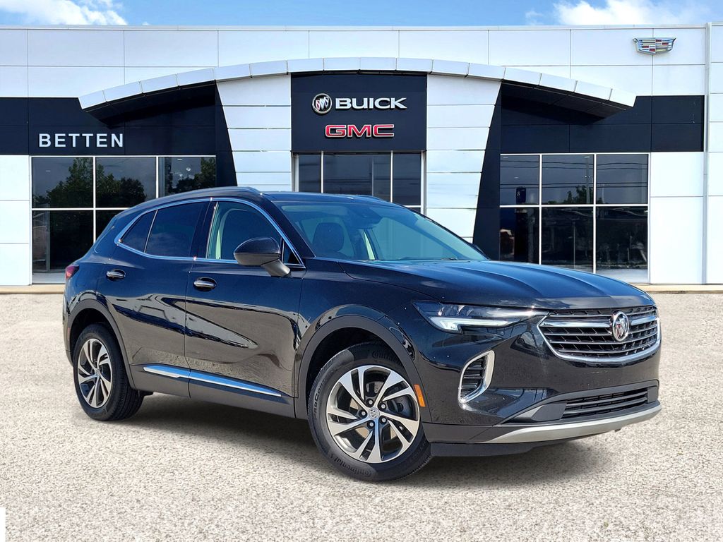 Black (Ebony Twilight Metallic) 2023 Buick Envision Essence FWD SUV / Crossover Front-Wheel Drive 9-Speed Automatic
