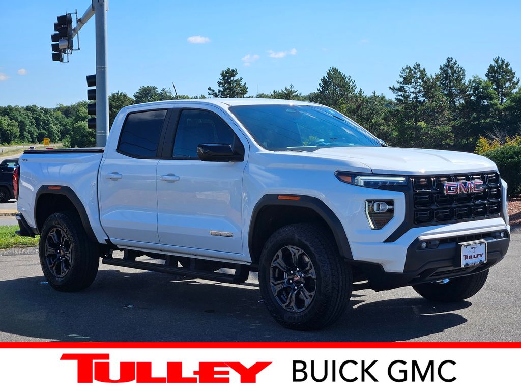 Summit White 2024 GMC Canyon Pickup Truck Four-Wheel Drive 8-Speed Automatic