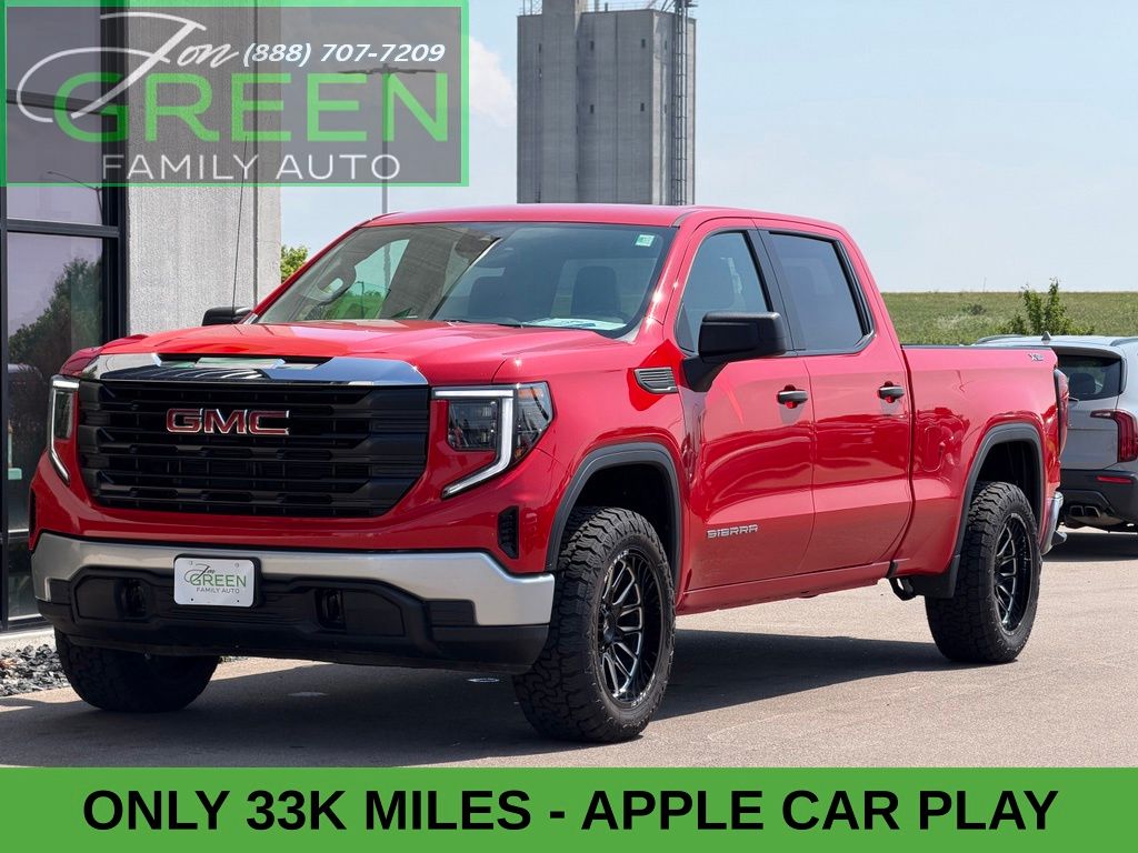 Red 2023 GMC Sierra 1500 Pickup Truck Four-Wheel Drive Automatic