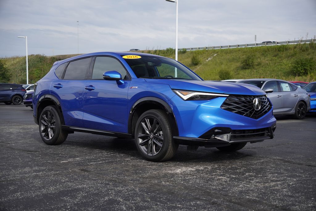 Double Apex Blue Pearl II 2026 Acura ADX SUV / Crossover All-Wheel Drive Continuously Variable Transmission