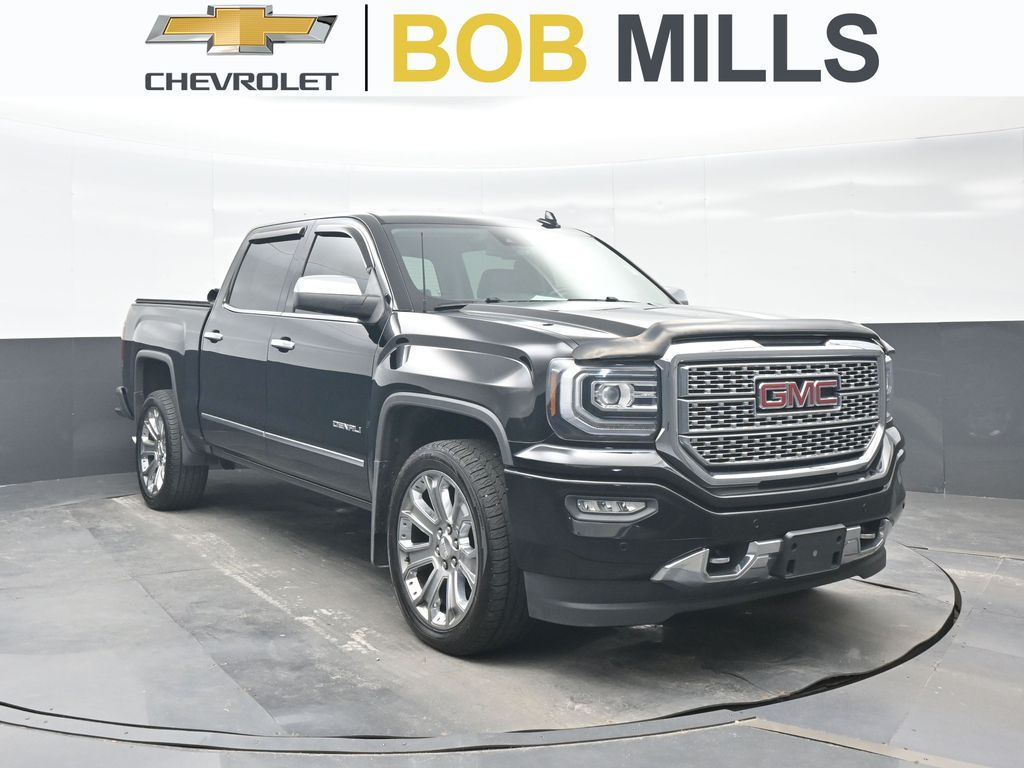 Onyx Black 2017 GMC Sierra 1500 Pickup Truck Four-Wheel Drive 8-Speed Automatic Overdrive