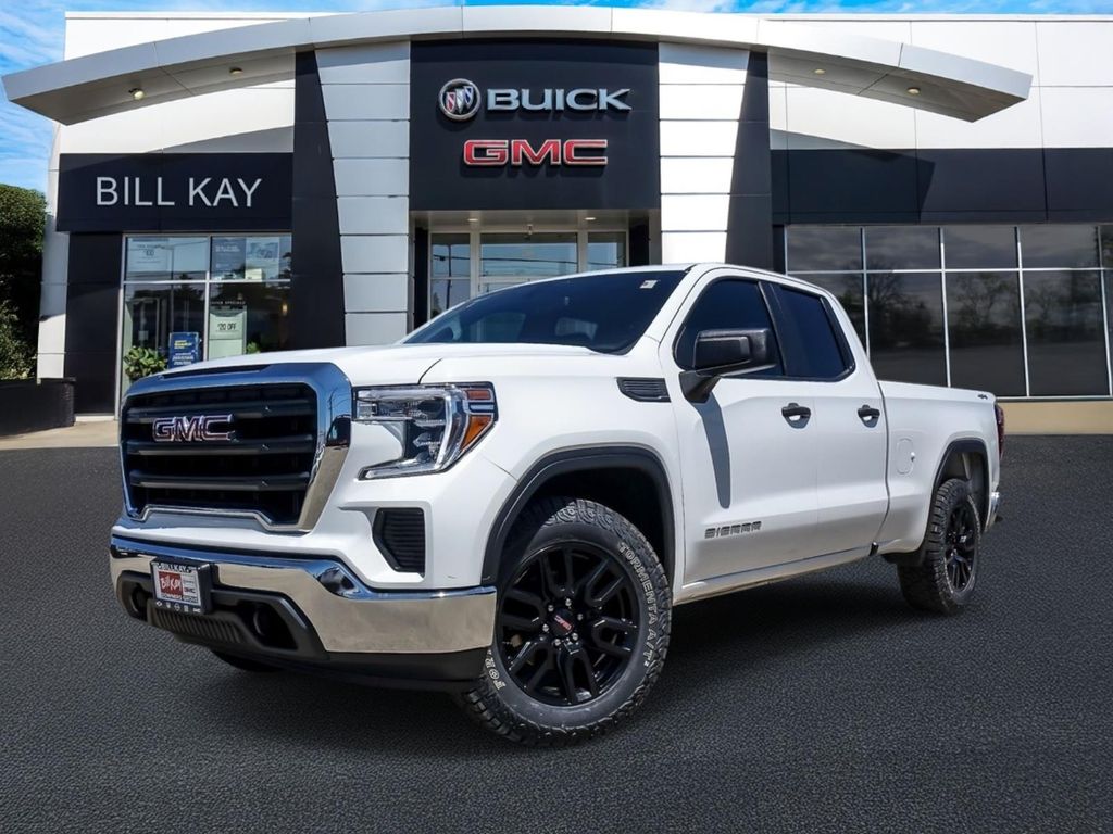 Summit White 2021 GMC Sierra 1500 Pickup Truck Four-Wheel Drive 6-Speed Automatic