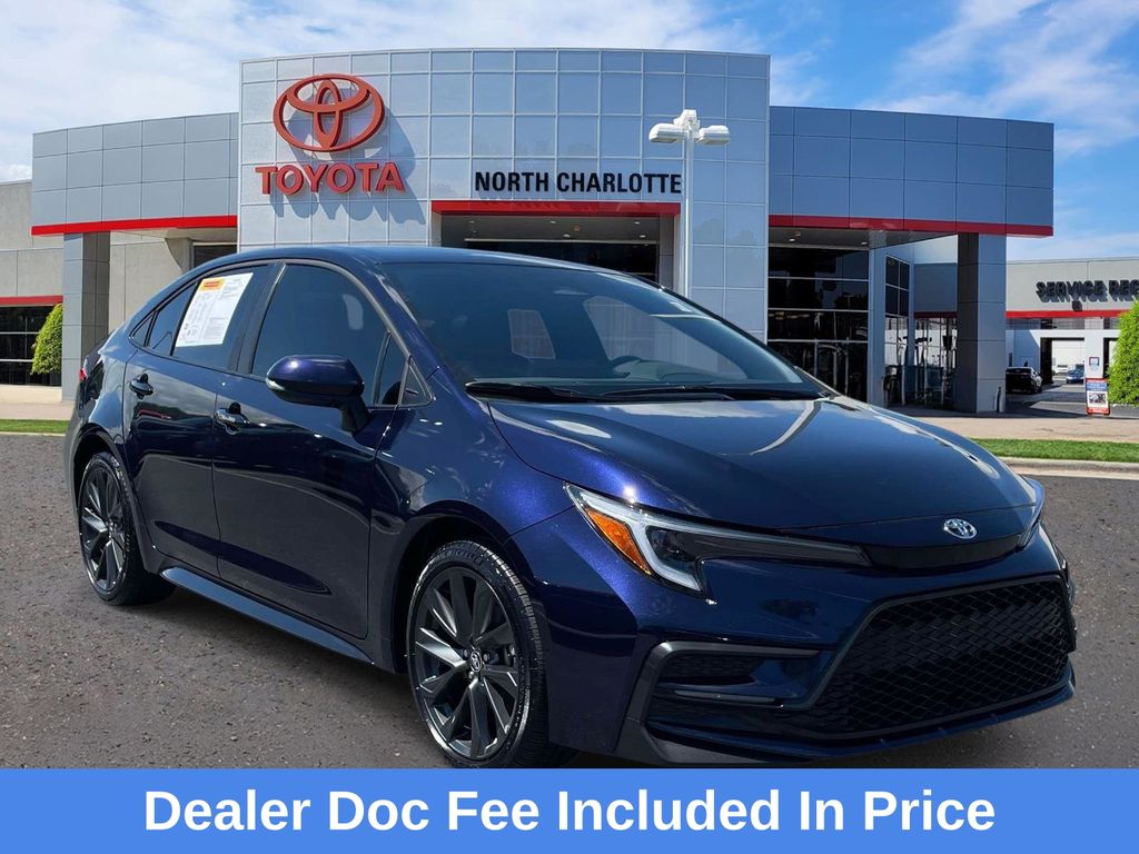 Blueprint 2025 Toyota Corolla Sedan Front-Wheel Drive Continuously Variable Transmission