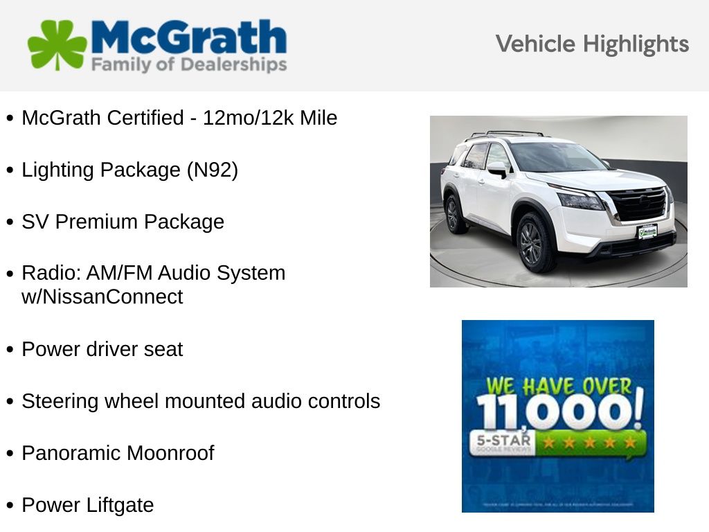 Certified Used 2024 White Nissan SV image 5