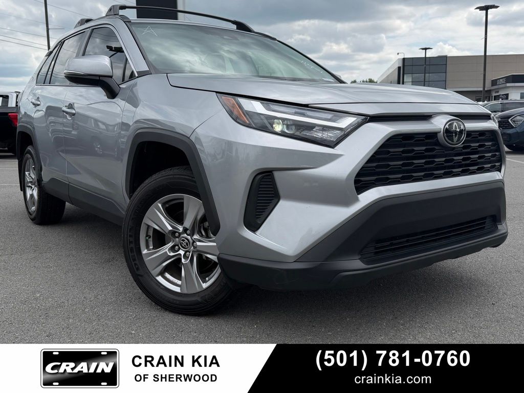 Silver Sky Metallic 2024 Toyota RAV4 XLE AWD SUV / Crossover All-Wheel Drive 8-Speed Automatic
