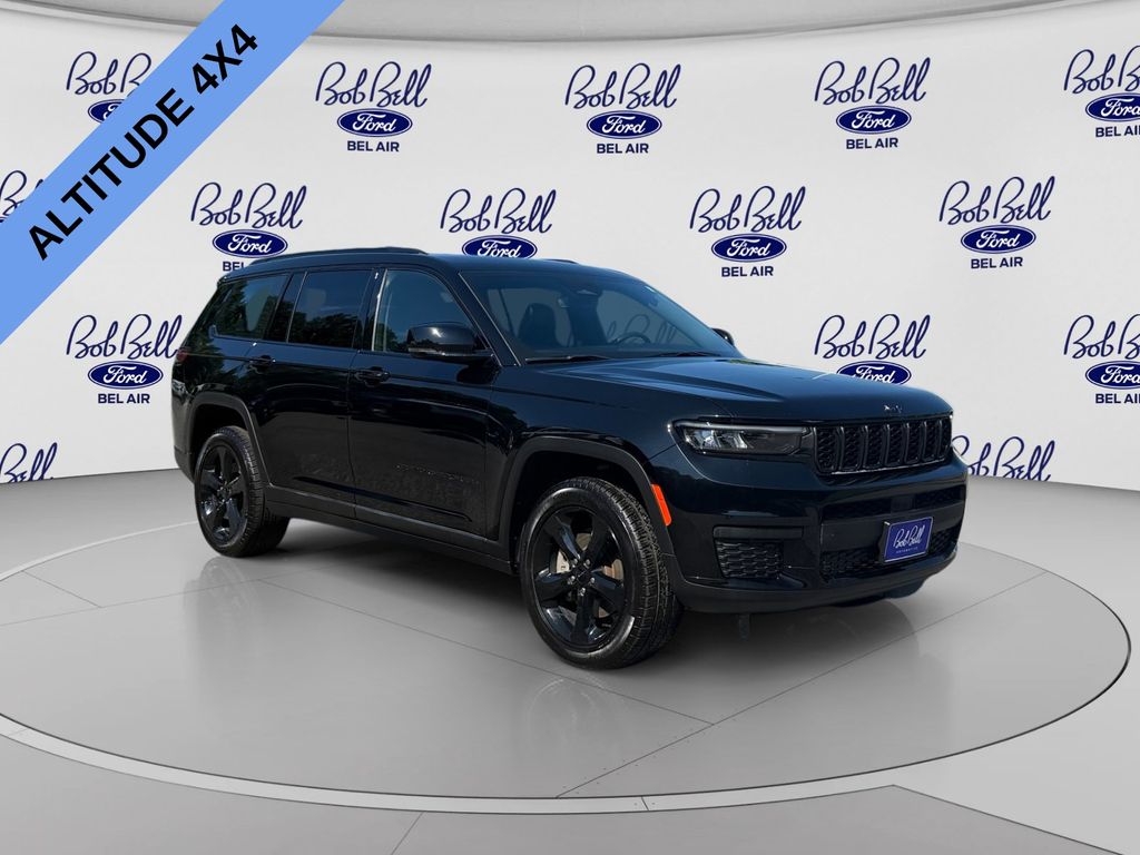 Diamond Black Crystal Pearlcoat 2022 Jeep Grand Cherokee L SUV / Crossover Four-Wheel Drive 8-Speed Automatic