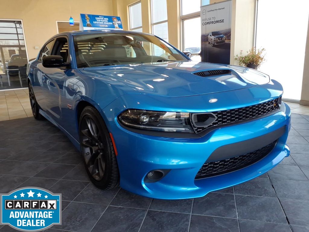 Blue Pearl 2023 Dodge Charger Sedan Rear-Wheel Drive 8-Speed Automatic