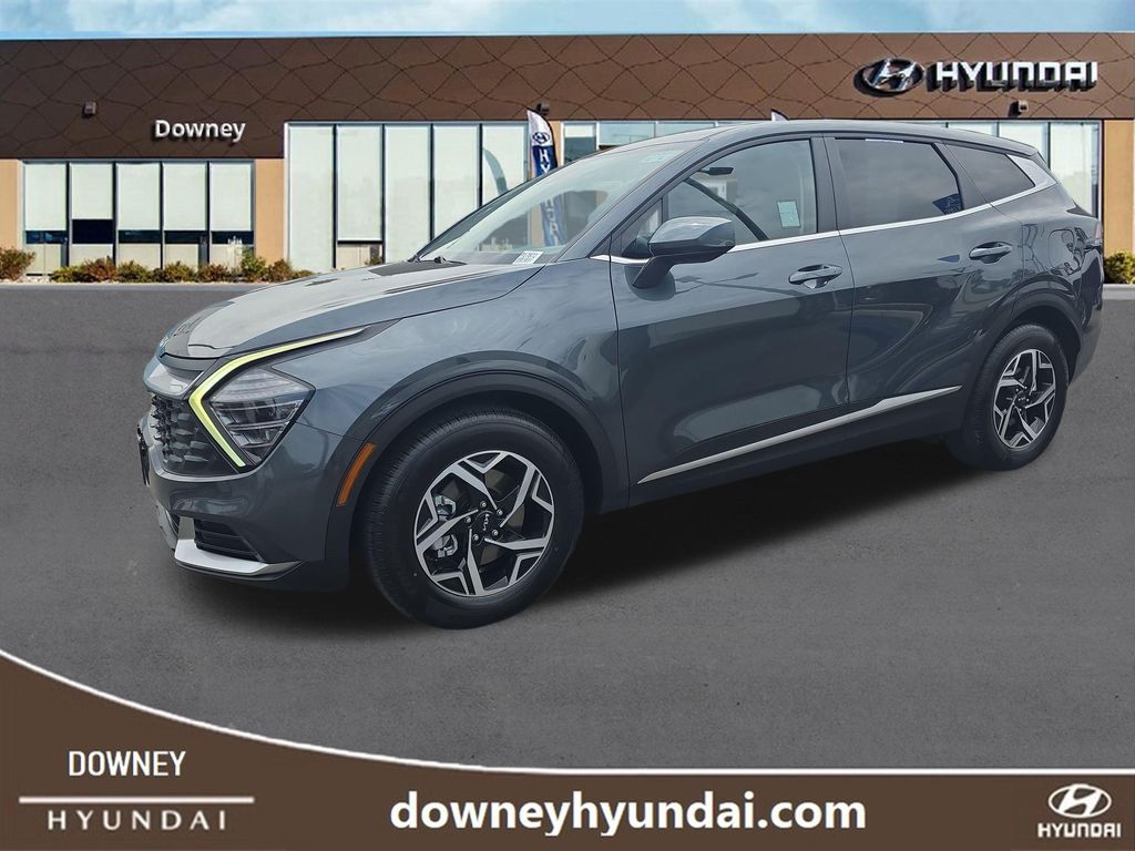Gravity Gray 2025 Kia Sportage SUV / Crossover Front-Wheel Drive 8-Speed Automatic