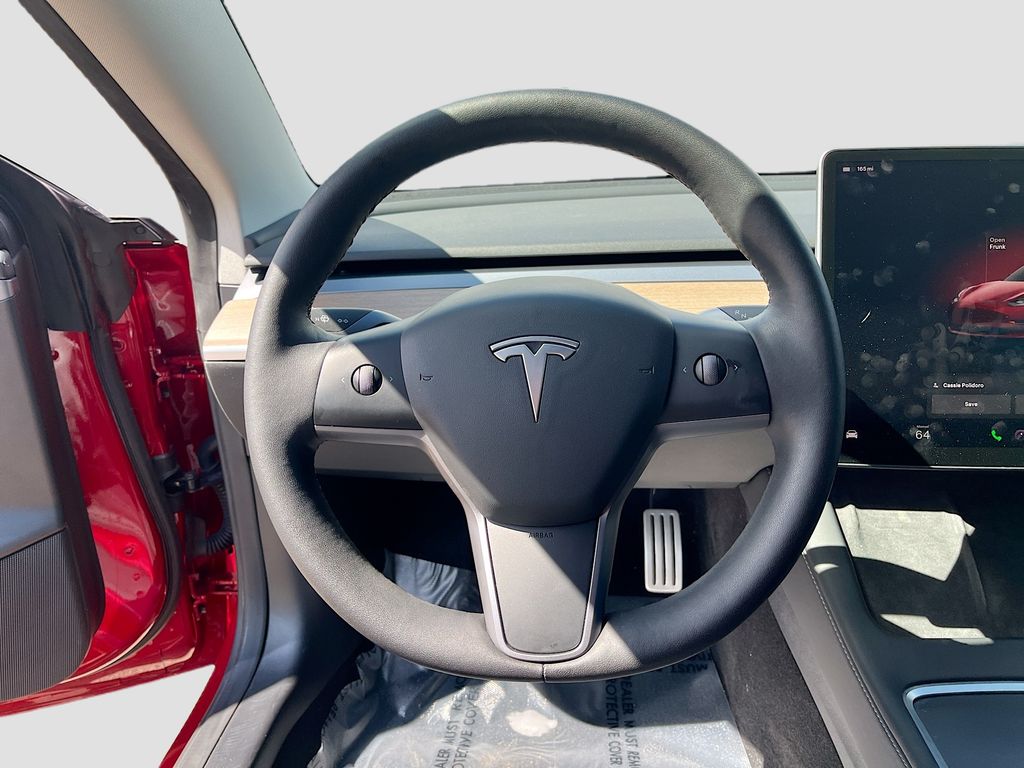 Used 2022 Red Tesla Performance image 10