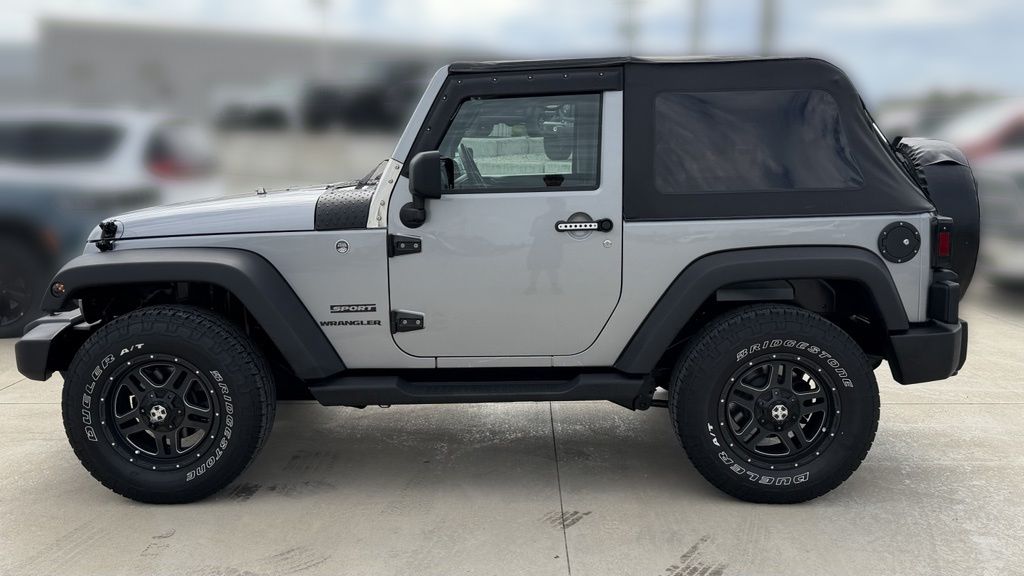Used 2017 Jeep Wrangler Sport S with VIN 1C4AJWAG7HL717134 for sale in Kansas City