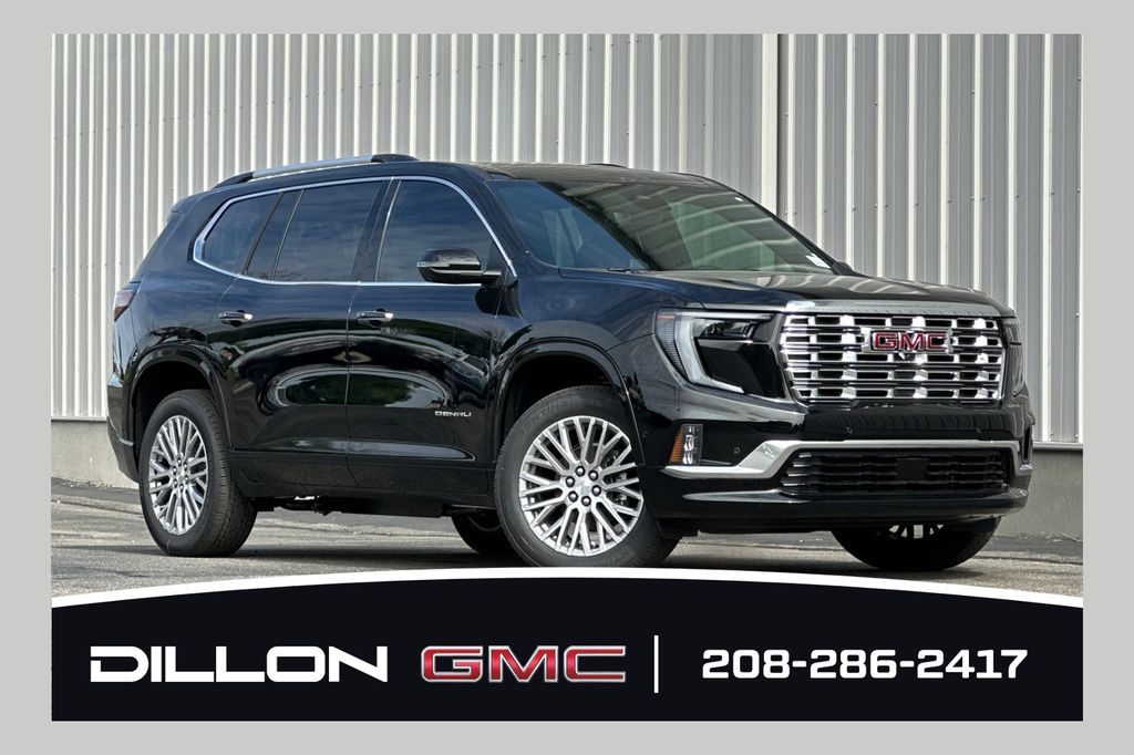 Black (Ebony Twilight Metallic) 2026 GMC Acadia SUV / Crossover Four-Wheel Drive 8-Speed Automatic