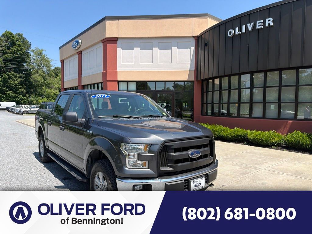Gray (Magnetic) 2017 Ford F-150 Pickup Truck Four-Wheel Drive 6-Speed Automatic