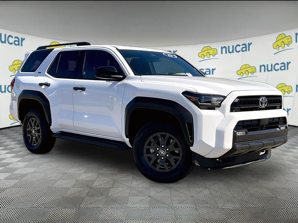 White 2025 Toyota 4Runner SUV / Crossover Four-Wheel Drive 8-Speed Automatic