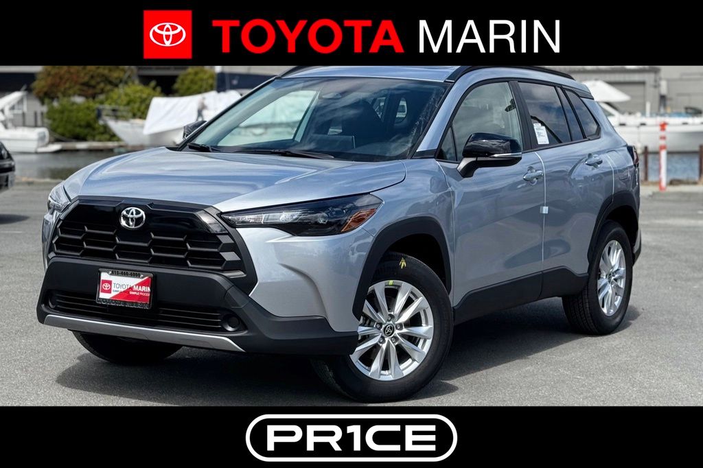 Silver 2026 Toyota Corolla Cross SUV / Crossover All-Wheel Drive Continuously Variable Transmission