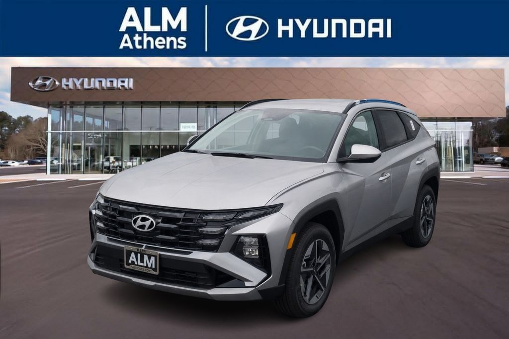 Shimmering Silver 2026 Hyundai Tucson Hybrid Plug-In SUV / Crossover All-Wheel Drive 6-Speed Automatic