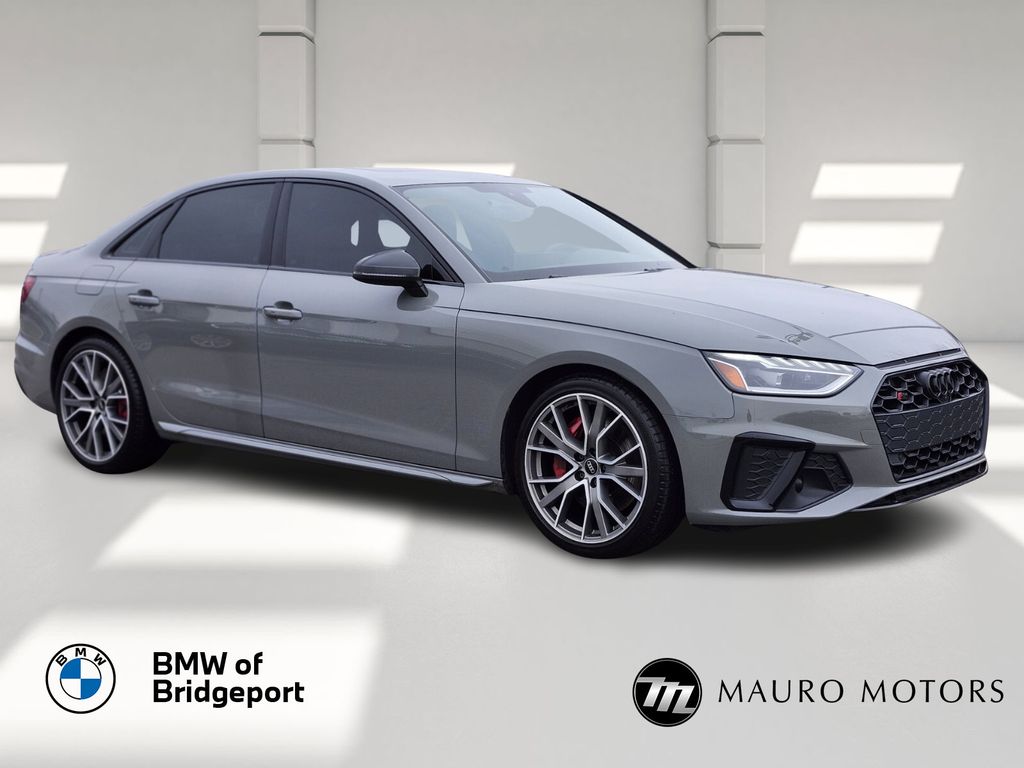 Gray 2021 Audi S4 3.0T quattro Premium Plus AWD Sedan All-Wheel Drive 8-Speed Automatic