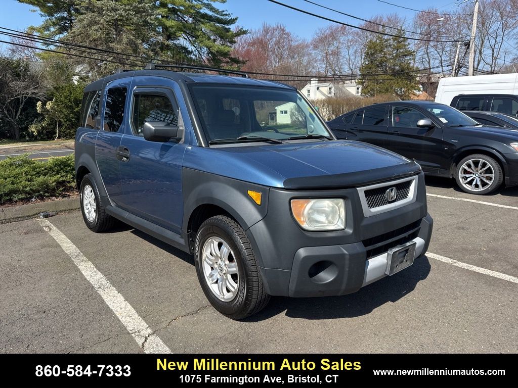 Atomic Blue Metallic 2006 Honda Element EX AWD SUV / Crossover All-Wheel Drive 4-Speed Automatic