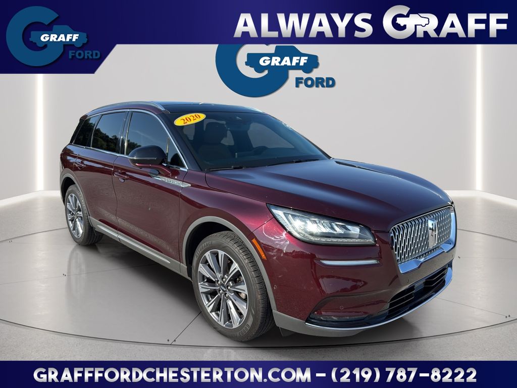 Red (Burgundy) 2020 Lincoln Corsair SUV / Crossover Front-Wheel Drive 8-Speed Automatic