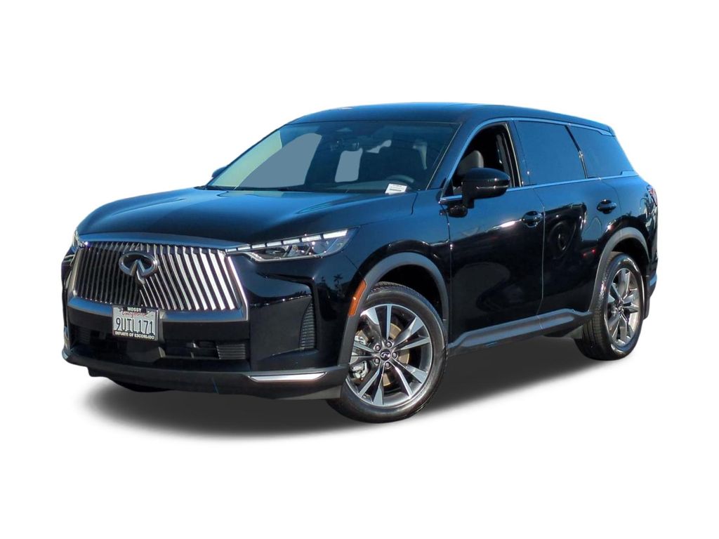 Black Obsidian 2026 INFINITI QX60 Pure FWD SUV / Crossover Front-Wheel Drive 9-Speed Automatic