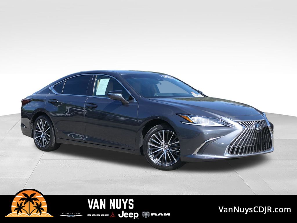 Gray 2024 Lexus ES Sedan Front-Wheel Drive 8-Speed Automatic