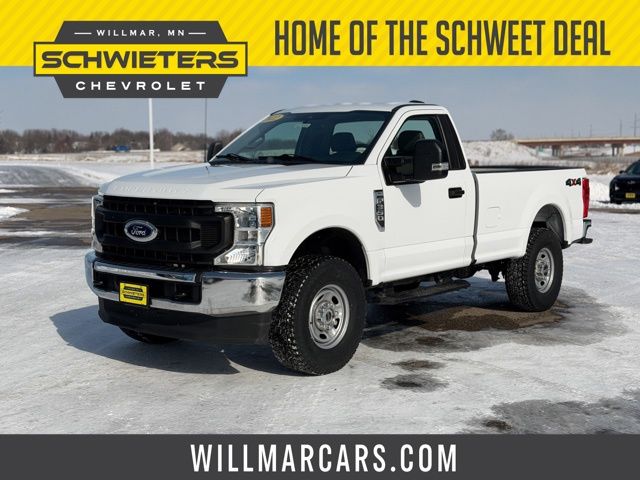 Oxford White 2022 Ford F-350 Super Duty Pickup Truck Four-Wheel Drive Automatic
