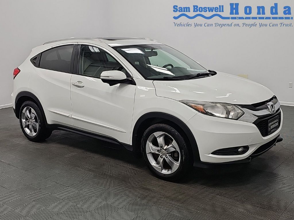 White Orchid Pearl 2017 Honda HR-V SUV / Crossover Front-Wheel Drive Continuously Variable Transmission
