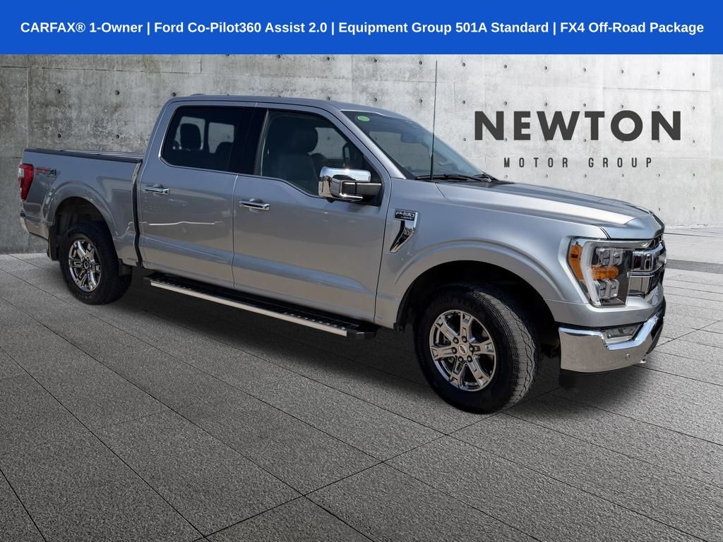 Silver Metallic 2023 Ford F-150 Pickup Truck Four-Wheel Drive Automatic