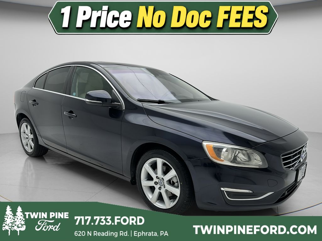 Magic Blue Metallic 2016 Volvo S60 Sedan Front-Wheel Drive Automatic