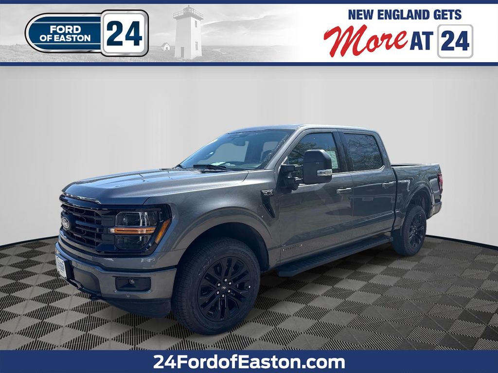 Gray Metallic 2025 Ford F-150 Pickup Truck Four-Wheel Drive Automatic