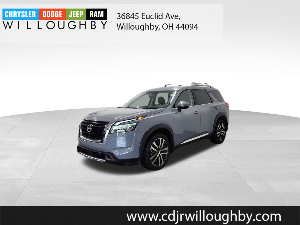Boulder Gray Pearl 2025 Nissan Pathfinder SUV / Crossover All-Wheel Drive 9-Speed Automatic