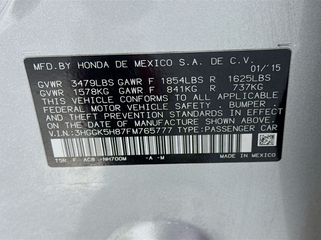 Used Car 2015 Honda Fit  Ex For Sale Under $15,000 In Austin, Texas