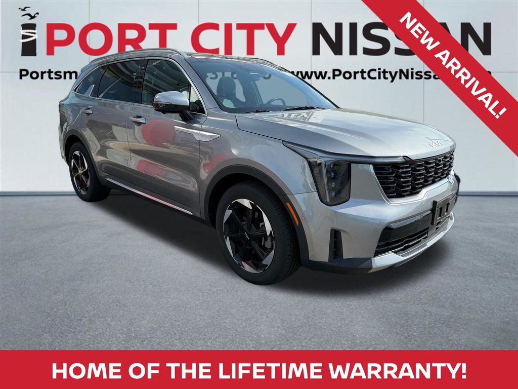 Steel Gray 2025 Kia Sorento Hybrid SX Prestige AWD SUV / Crossover All-Wheel Drive 6-Speed Automatic