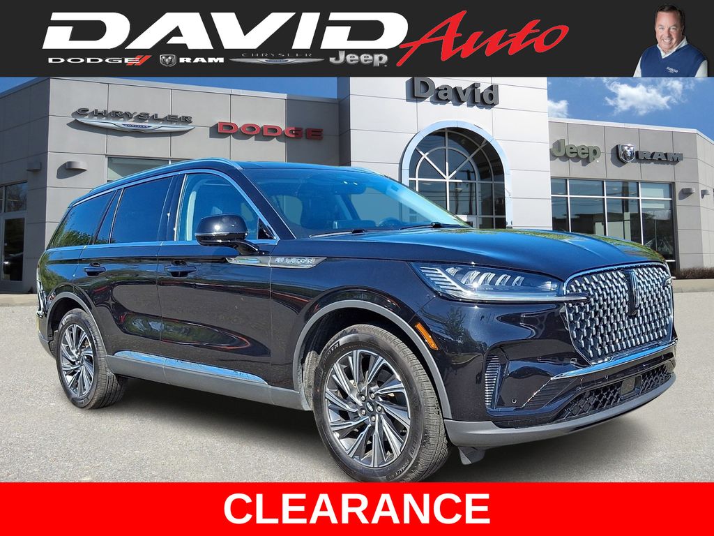 Black Metallic 2025 Lincoln Aviator SUV / Crossover All-Wheel Drive Automatic