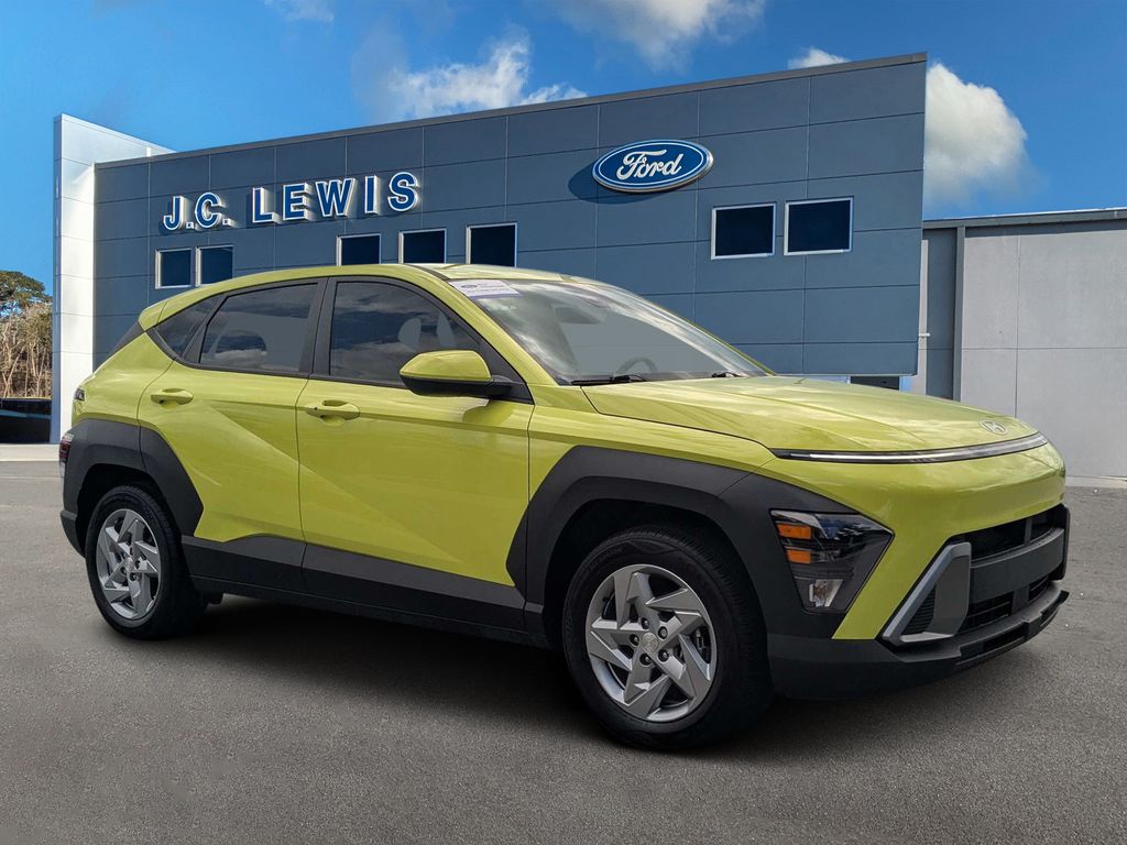 Neoteric Yellow 2025 Hyundai Kona SUV / Crossover Front-Wheel Drive Continuously Variable Transmission