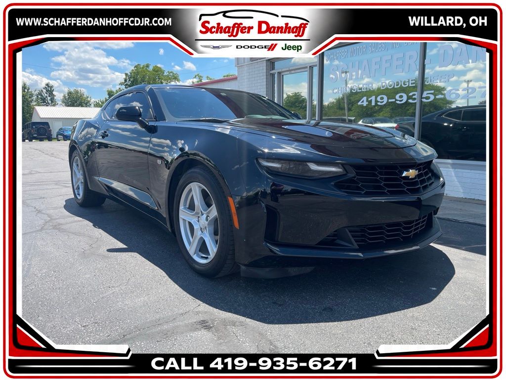 Black 2024 Chevrolet Camaro Coupe Rear-Wheel Drive Automatic